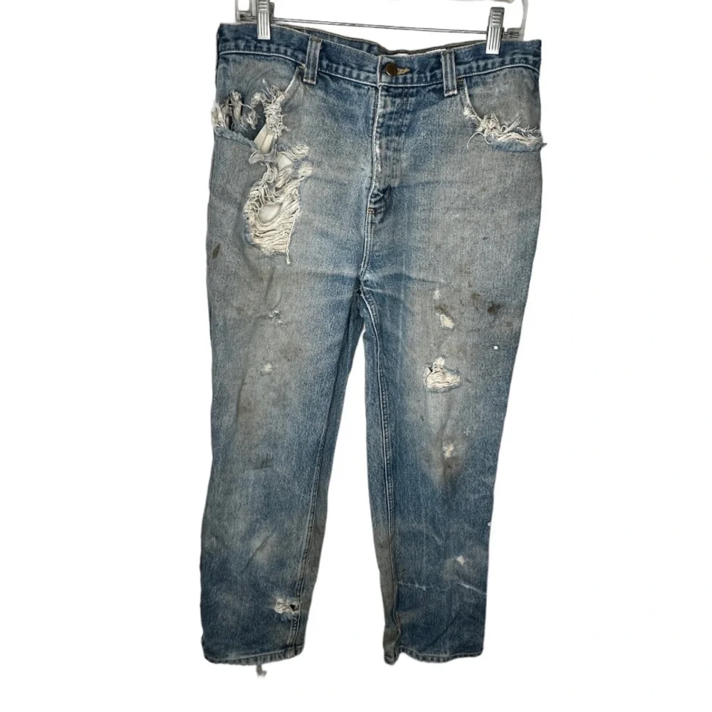 Carhartt Destroyed Work‎ Jeans as is